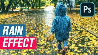 Create Rain Effect - Photoshop Tutorial