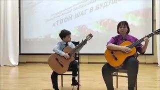 Сицилийская тарантелла. Бел. нар. песня "Саўка ды Грышка". Исполняет Карпович Глеб. 8 лет.