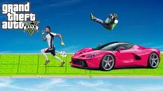 Car Vs Car Parkour Race Gta 5 | Gta 5 Online | Gta 5 Parkour Races