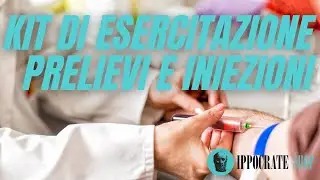 Kit di esercitazione per iniezioni e prelievi