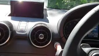 Audi a1 integrated reverse camera to factory screen 😎