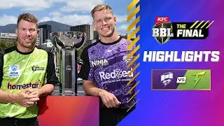 Hobart Hurricanes v Sydney Thunder Match Highlights | 