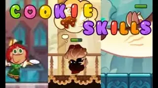 [Cookie run : Ovenbreak] All epic cookie skills (except Fairy cookie :) - up to Snake fruit cookie