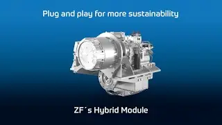 "Plug and Play" for more sustainability: ZF presents new marine hybrid module