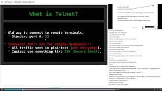 HOPE 2020 (2020): Python + Telnet = Muhahahha!!!