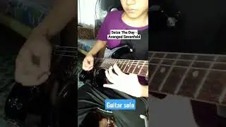 Seize The Day GUITAR SOLO #shorts