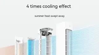 Mi ရဲ့ Smart Evaporated Fan Cooler လေးပါ