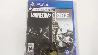 UNBOXING RAINBOW SIX SIEGE(PS4)!