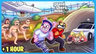 GTA 5 But We Do The Dumbest Shi Possible for 1 Hour Straight