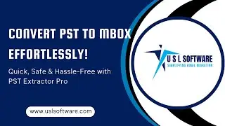 PST to MBOX Converter Tool - Simplify Your Email Migration with PST Extractor Pro