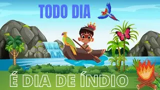 DIA DO ÍNDIO | FUNDO ANIMADO PARA O DIA DO ÍNDIO.