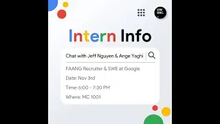 Intern Info Session