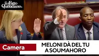 Camera, Meloni sbaglia il nome e dà del tu a Soumahoro. Le scuse dopo le proteste: “Errore mio”