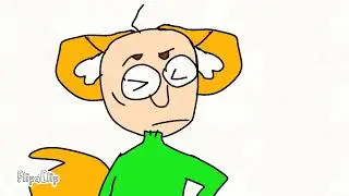 Baldi into werewolf