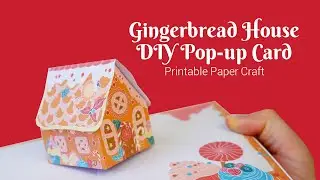 Gingerbread House Pop-up Card - How to make