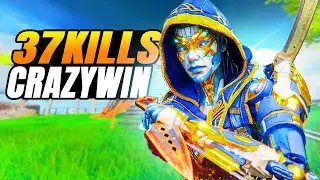 Ash 37 Kills 8800 Damage Gameplay Apex Legends on Controller