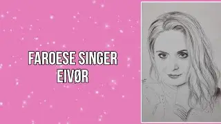 Singer and songwriter Eivør portrait | Renuka Art Galore 🎨 |