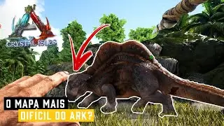O MAPA MAIS DIFÍCIL DO ARK??? - ARK: Crystal Isles #1