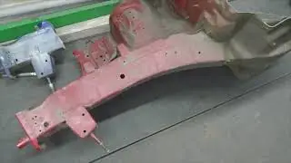 Ремонт Киа Рио. А я как лох катался на первой передаче!!! Body repair after an accident.