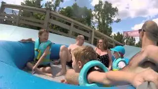 Disney's Blizzard Beach-Team boat springs ride-On board