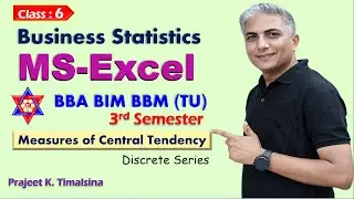 Tendency for Discrete Series: AM, Md, Mo, Quartile, Decile, Percetile