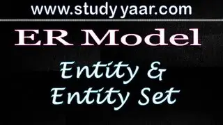 Entity Relationship Model Part 1 - An Introduction in Entity Set and Attributes