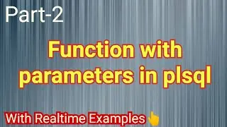 Functions with parameters || part-2|| executing and passing parameters to function|| 2023
