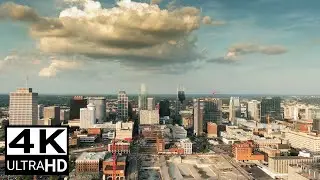 PANORAMIC VIEW OF A CITY (FREE STOCK VIDEO) 4K