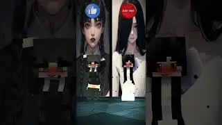 WEDNESDAY 🖤 VS SADAKO🤍? WHO IS YOUR FRIEND? - FUNNY ANIMATION
