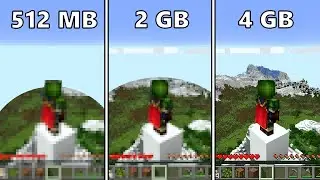 ¿Cual es el Minimo de RAM para jugar Minecraft? (Vanilla)