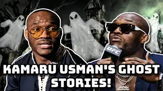 kamaru usman sounding like he's telling ghost stories