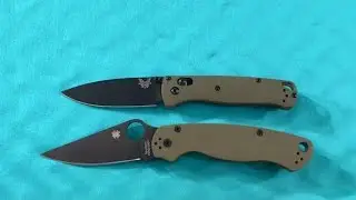 OD Green G10 (Spyderco & Benchmade)