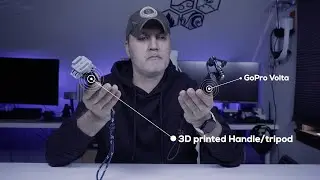 GoPro Volta and 3D printed Handle/Tripod: The Ultimate Support for Stable and Clear Footage