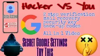 Secret Google Settings|Google Security|Account Setup #google #googlesecurity #googlesecrets #Hack #*