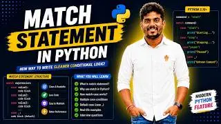 Match Statement in Python | Python Tutorial for Beginners