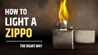 How to light a Zippo lighter