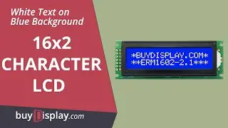 3.3V or 5V Blue Character 16x2 LCD Display Module Arduino LCD I2C Interface