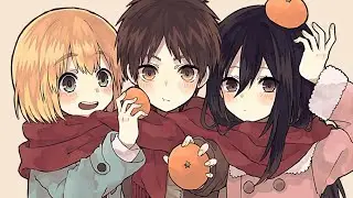 Eren x Armin x Mikasa | Attack On Titan | Anime Edit / AMV | Somebody I Used To Known