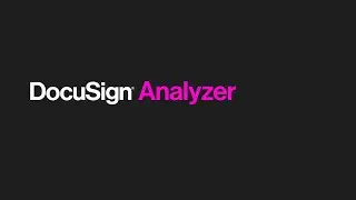DocuSign Analyzer