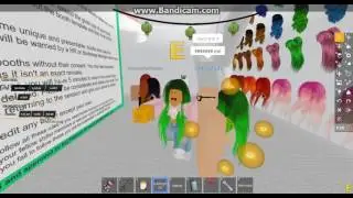 How to make mesh hair on people - Roblox F3X