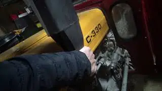c330 pali od strzała przy -16° po nocy z -20°