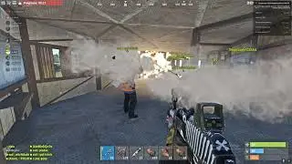 Когда разозлил клан в RUST!