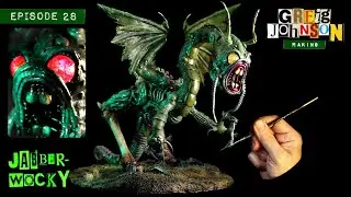 Making a Jabberwock from scratchbashed toys