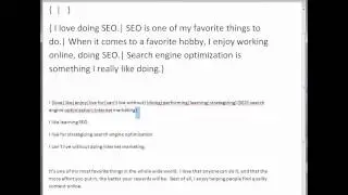 How To Do Article Spinning