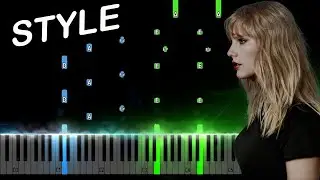 Taylor Swift - Style Piano Tutorial