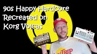 90s Happy Hardcore re-created on Korg Volcas