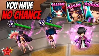 Incredible Dark Team with Nephthys, Nicki and Woonsa   Summoners War