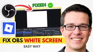 OBS Black & White Screen on Roblox? FIX Fullscreen Recording FAST