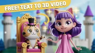How to Make 3D Animation Kids Story with Free AI Tools - Story Video Kaise Banaye (Part #1)