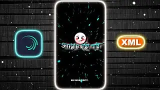 NEW TREND ATTITUDE 😎😈 XML FILE 📁 ALIGHT MOTION xml by @bgsurajeditz #alightmotion #xml #trending